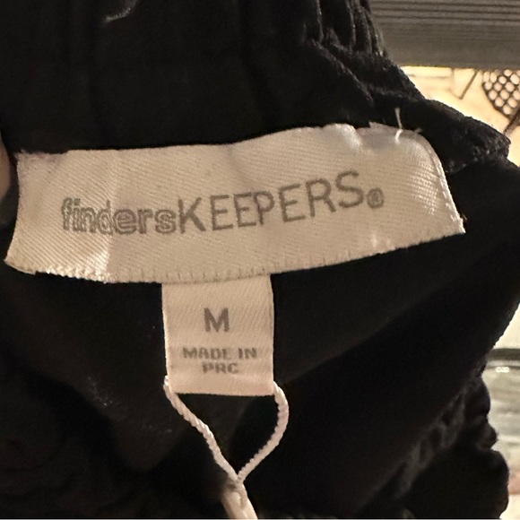 Finders Keepers *part of a matching set* Cropped Sequin Sleeve Top - Picture 5 of 5